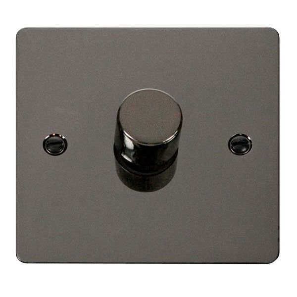 Click FPBN161 Define Black Nickel 1 Gang 100W 2 Way Dimmer Switch