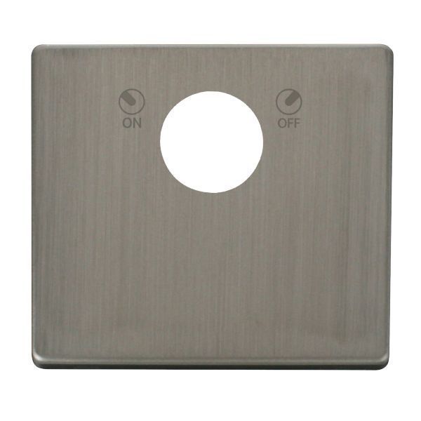 Click SCP660SS Definity Stainless Steel Screwless 20A Key Lockable Switch Cover Plate