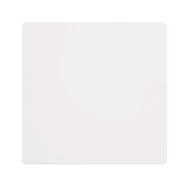 Click SFMW060 Definity Complete Metal White Screwless 1 Gang Blank Plate