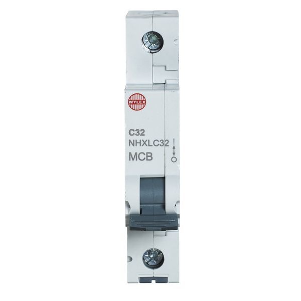 Wylex NHXLC32 NH 32A 6kA C-Curve 1 Pole DIN Clip MCB