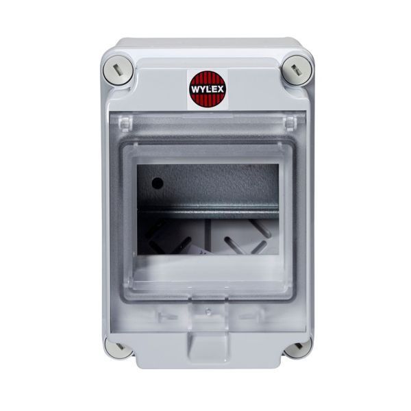 Wylex WBE4 IP65 4 Module DIN Rail Insulated Enclosure