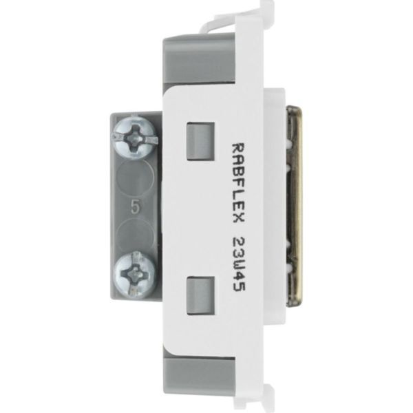 BG Nexus RABFLEX Flex Outlet Module Antique Brass