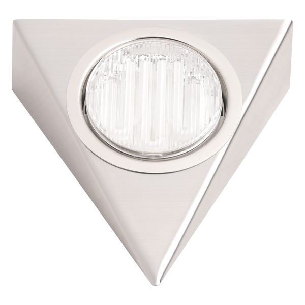 ELD Lighting TR-7W-SS-LL Brushed Nickel Triangle GX53 Metal Downlight  Without Plug