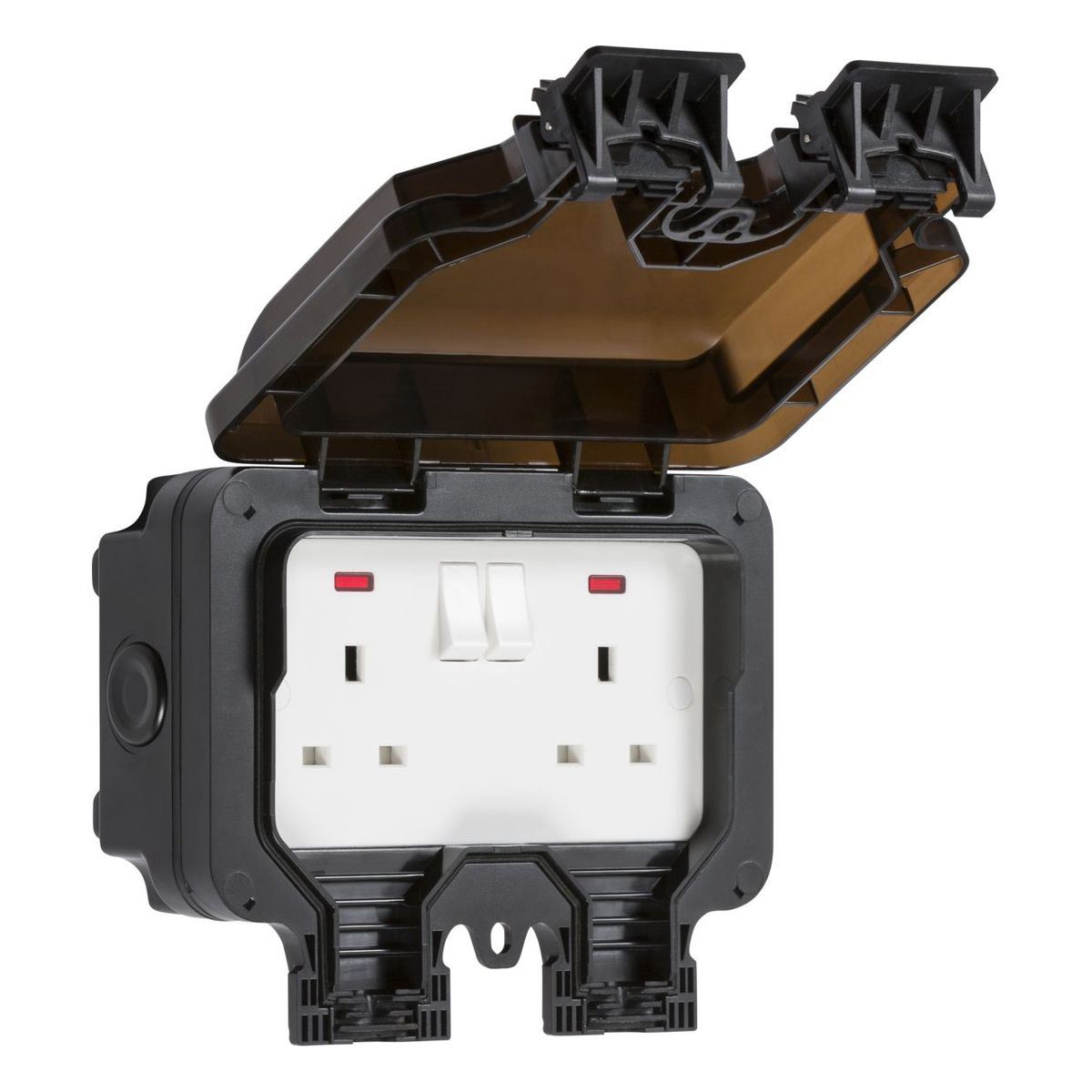 Knightsbridge 13A 2 Gang Remote Controlled Socket CU9R