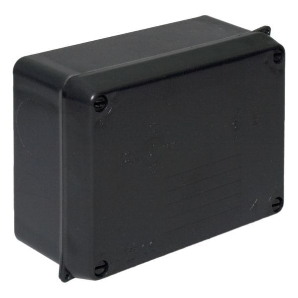 Wiska 886N Black WIB4 Industrial Smooth Side Surface Sealed Box IP65