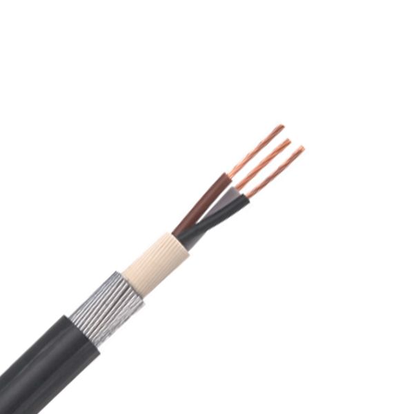 6943x Armoured Cable Bs5467 Pvc 1 5mm 3 Core 25 Metre Drum