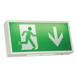 Ansell AWAT/1 Watchman White 3W LED 6500K Emergency Exit Box