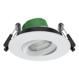 Lumineux 430860 Avon Pro IP54 4W-6W 4x CCT Dimmable Gimbal LED Fire-rated Downlight image