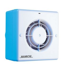 Manrose CF100P 100mm 4 Inch Centrifugal Fan with Backdraught Shutters And Pullcord Switch image