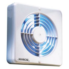 Manrose LXF150BH 150mm 6 Inch Energy Saving Wall And Ceiling Extractor Fan, Humidity Control image